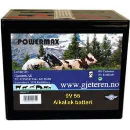 9 Volt 75 AMP High Energy Zink/luft