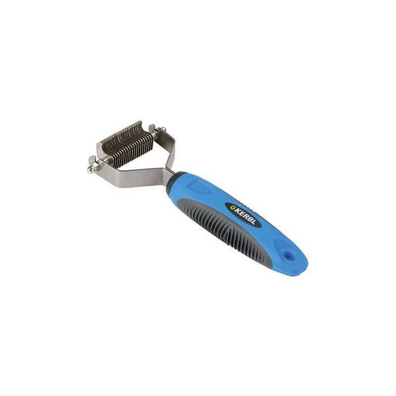 Premium pels flokeløser curry comb 18 cm 20 blader