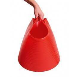 Flexibel balje FlexBag, ca. 26 ltr Rød