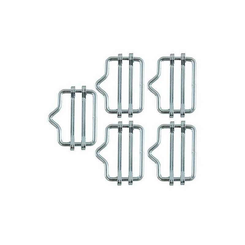 Båndskjøt 20 mm rustfri (Beltespenne utførelse) 10 stk i posen