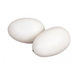 Kunstige egg i tre (2pk)