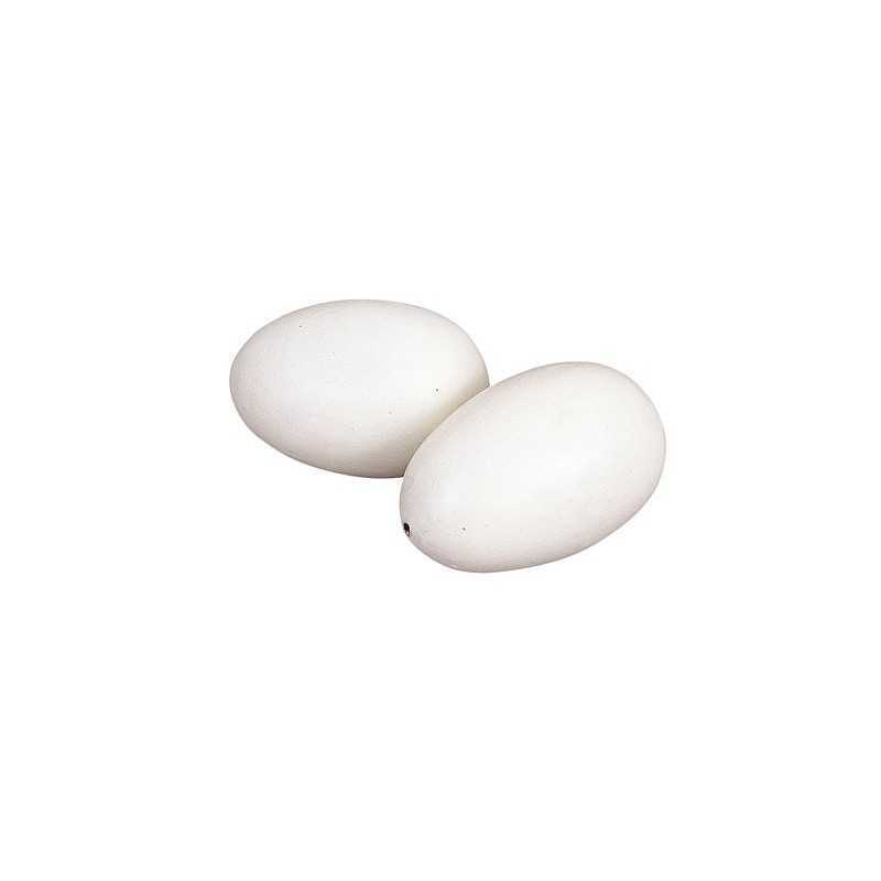 Kunstige egg i tre (2pk)