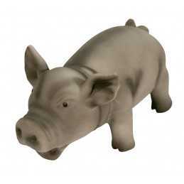 latex pig with grunting sound 15 cm, assorted colours