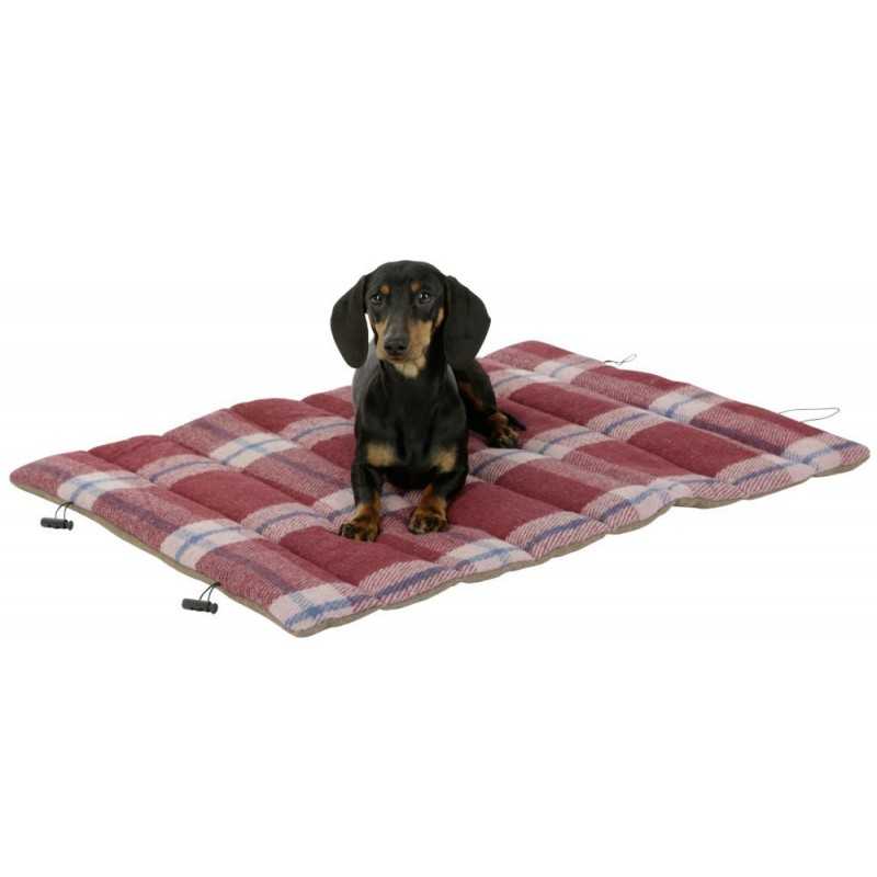 Travel Mat Royal Pets 80x60cm, brwon/red