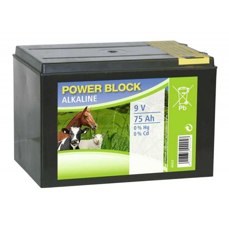 9V 75 Amp Alkalisk batteri