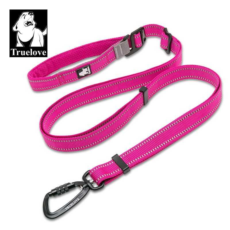 Truelove leiebånd 110-200cm rosa (låsbar krok)
