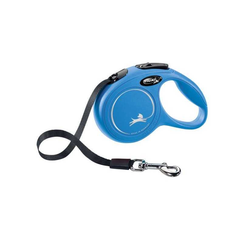 Flexi leash Classic S - max 15kg blå