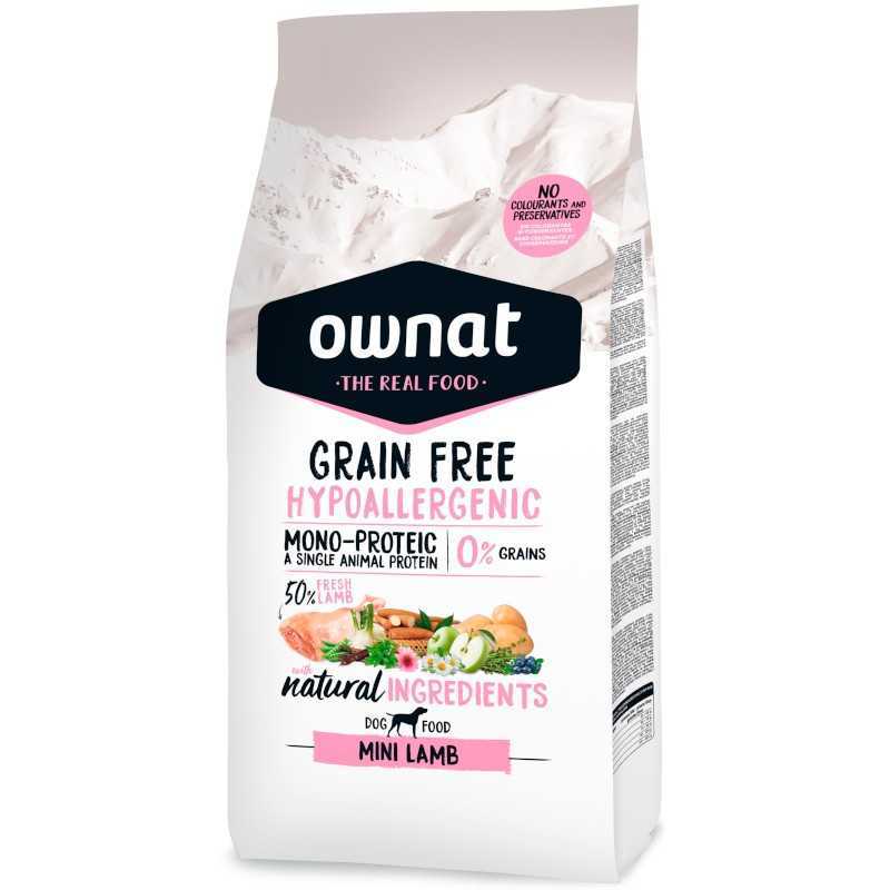 Ownat grainfree Hypo Mini Lamb 3kg