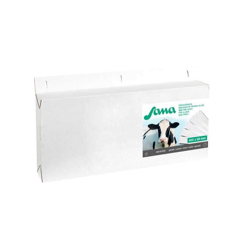 Melkefilter Sana 455 x 57/60mm  , 75gr , 250 stk
