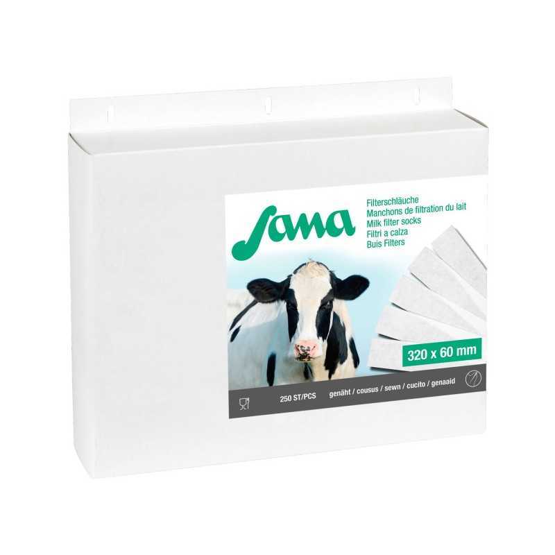 Melkefilter Sana 320  x 57/60mm, 75gr , 250 stk