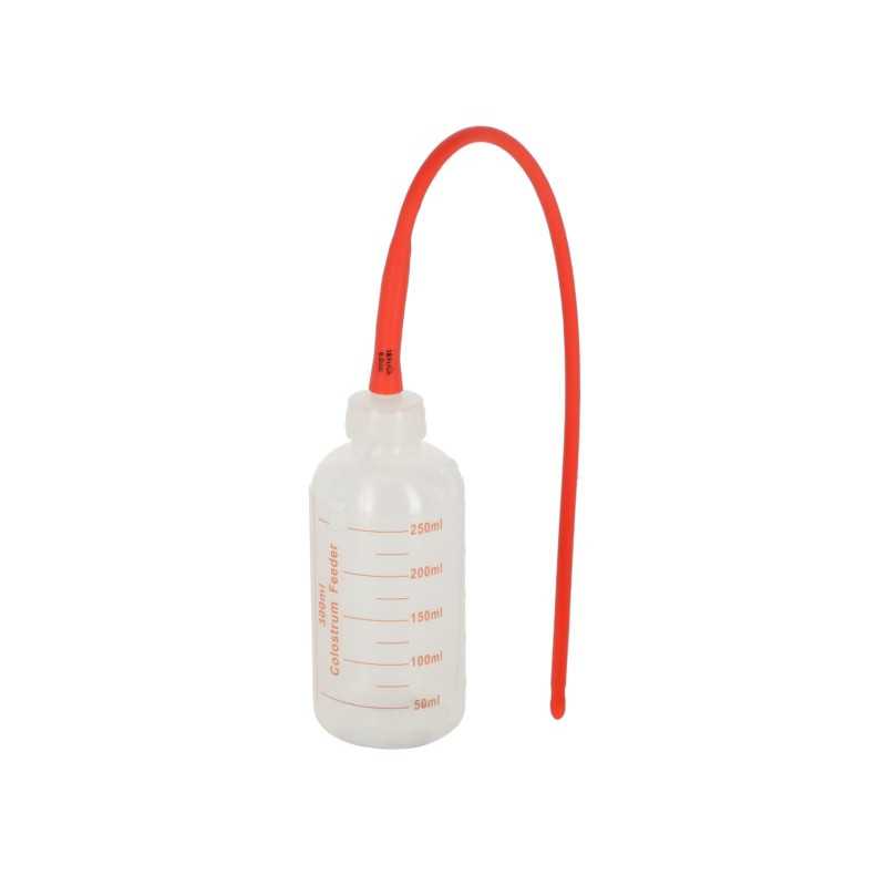 Fôringsflaske 250ml med slange Roslam