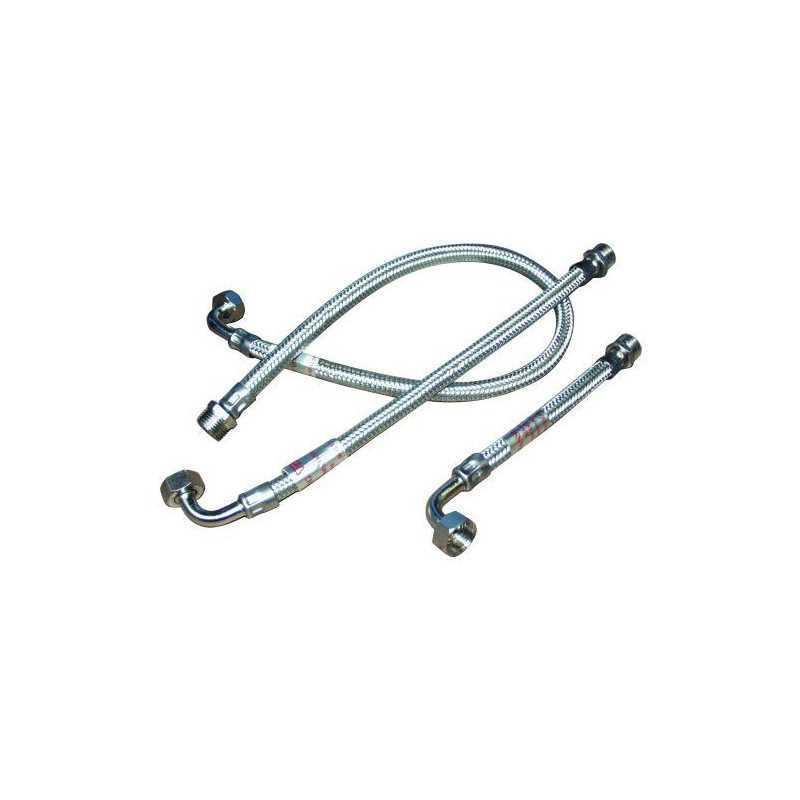 MONT.SLANGE RUSTFRI VINKEL 30 CM