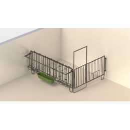 Fòr trau 100 cm 42L