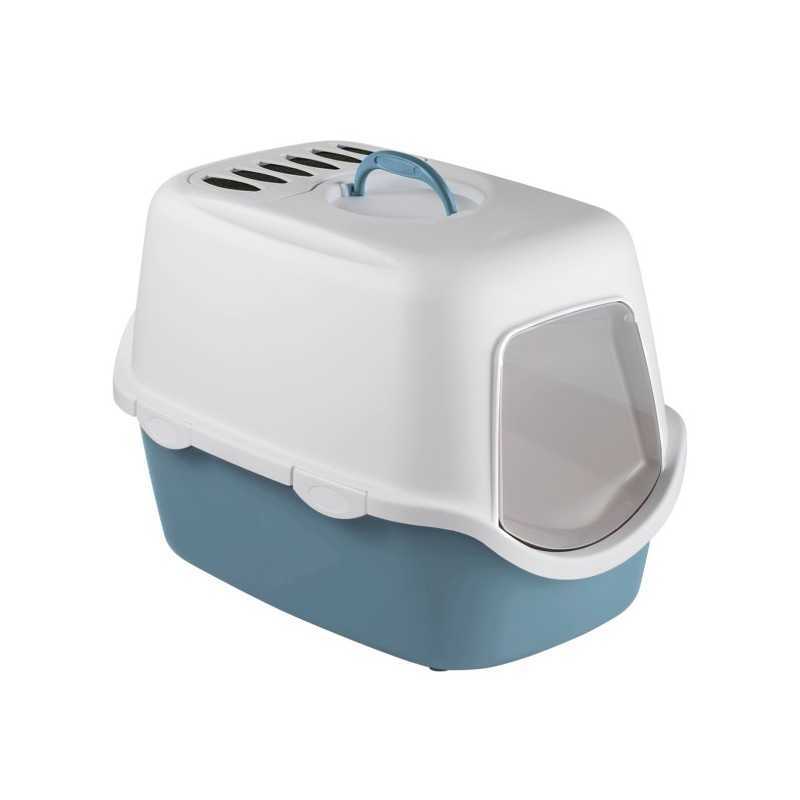 CATHY F Cat Litter Box w. Door+Filter, 56x40x40 cm