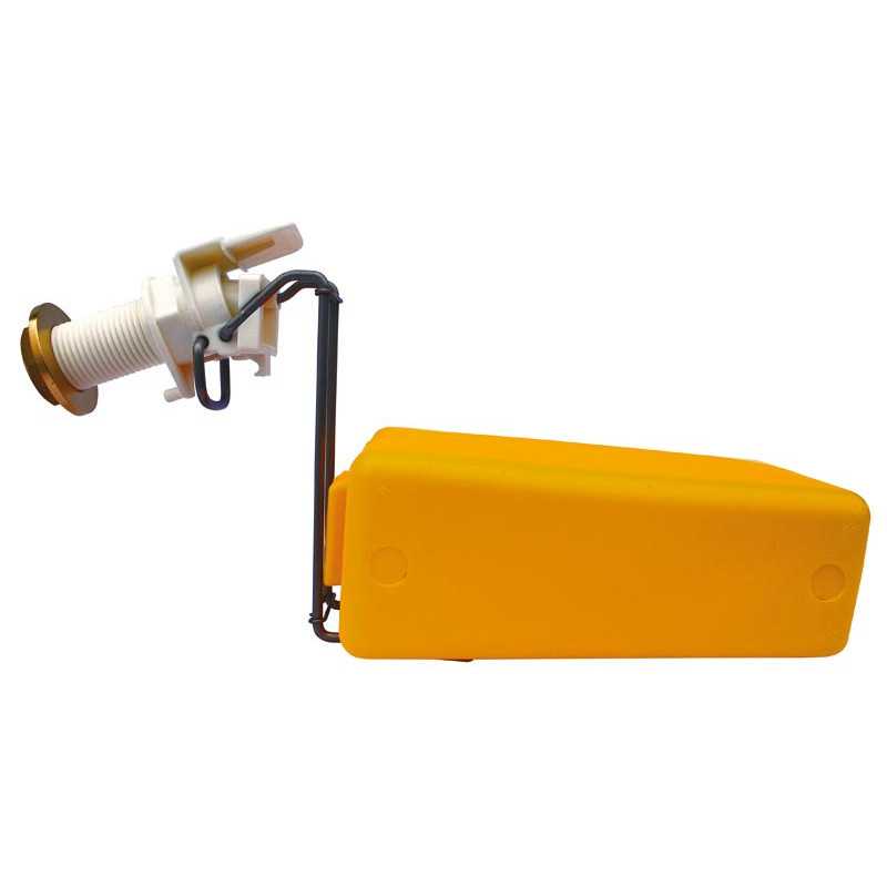 La GEE floater with adjustable screw 32 L/mn - 5 bars, colour white, in bag