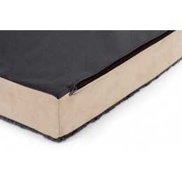 Memory Foam Mattress 50x80cm beige/grey