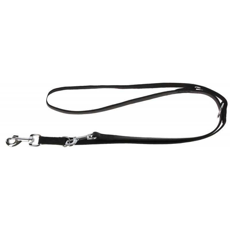 VEGAS training leash 22 mm 240 cm, sewn, unbuckles,black