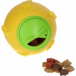 Snack Ball for cats ° 7,5 cm yellow