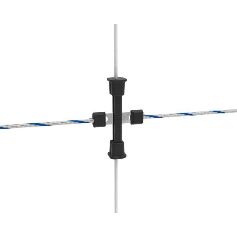 Repp sett til strømførende netting Litzclip, t 6st
