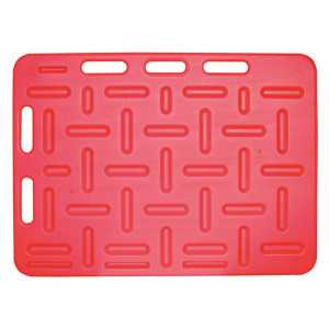 Drivplate rød 94 x 76 cm