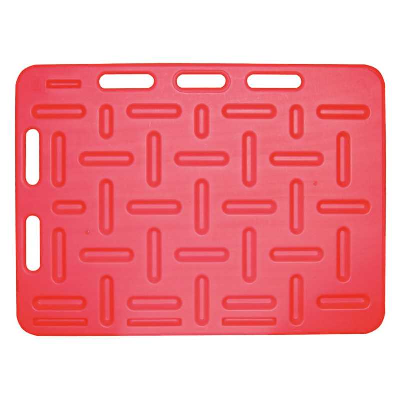 Drivplate rød 94 x 76 cm