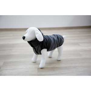 Jakke/Dress til hund Quebec, Grå 35 cm, størrelse S