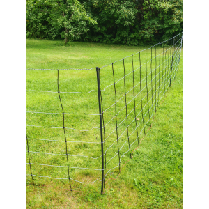 Gjeternetting med dobbelspiss (2 spyd i bakken)