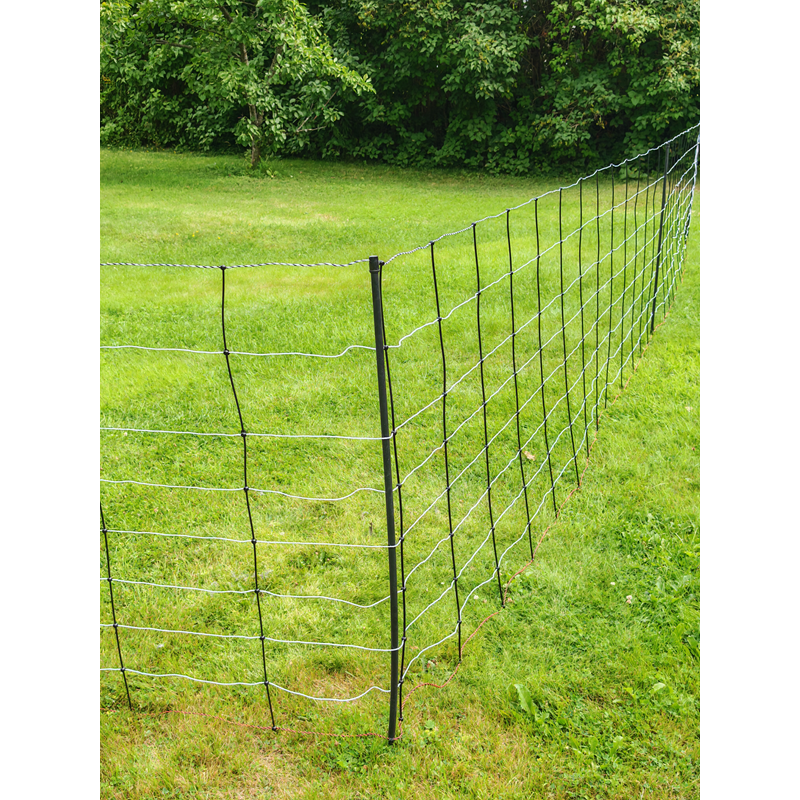 Gjeternetting med dobbelspiss (2 spyd i bakken)