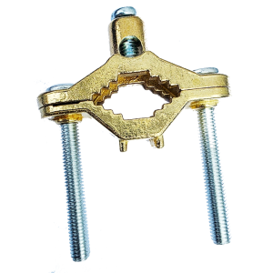 Jordingsklemme 14mm Eget hull for kabel M/ Skrue