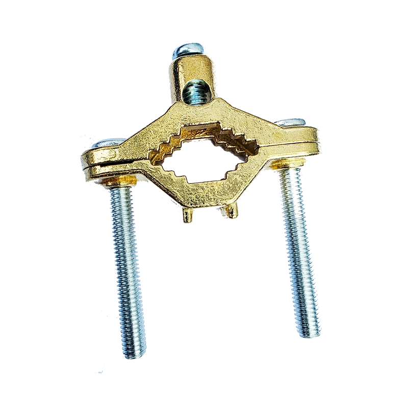 Jordingsklemme 14mm Eget hull for kabel M/ Skrue