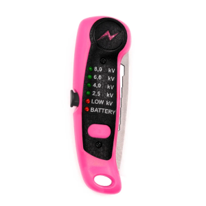 Gjerdetester med kniv Rosa limited edition