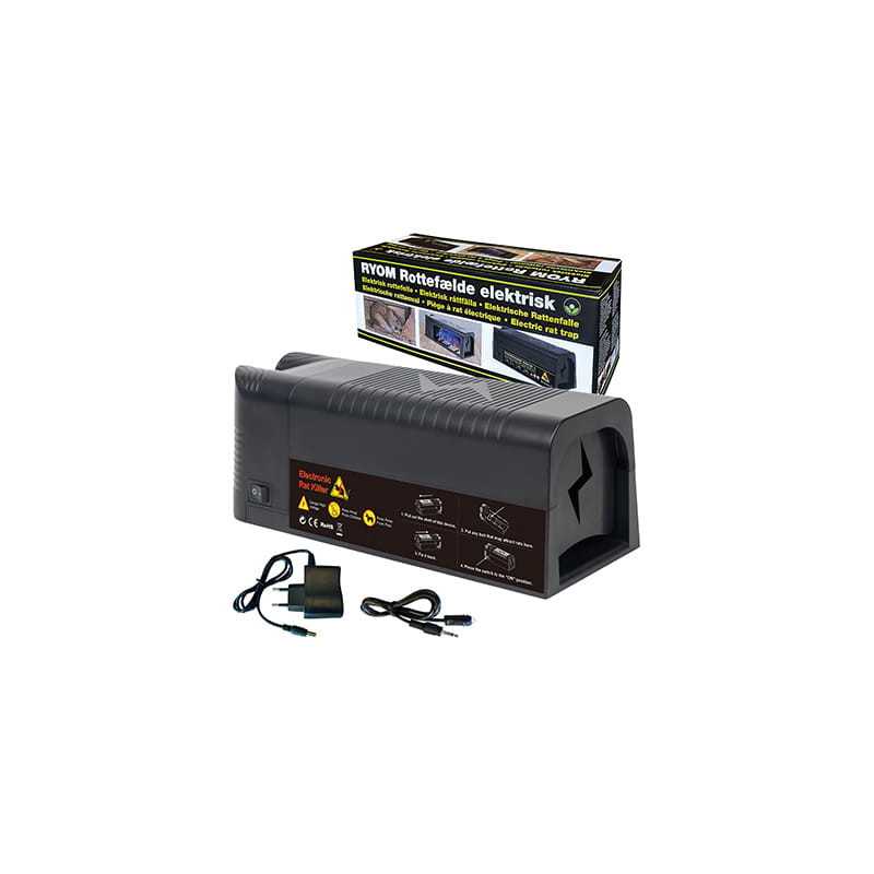 Rottefelle elektrisk inkl.adapter