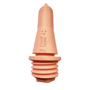 5 stk Peach Teats Gjenget smokk til kalvebar (Fersken/Rosa)