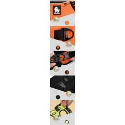 Truelove sele "X1" Lime grønn Large (69-81cm)