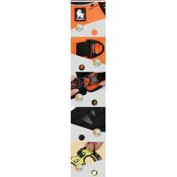 Truelove sele "X1" Svart Medium (56-69cm)