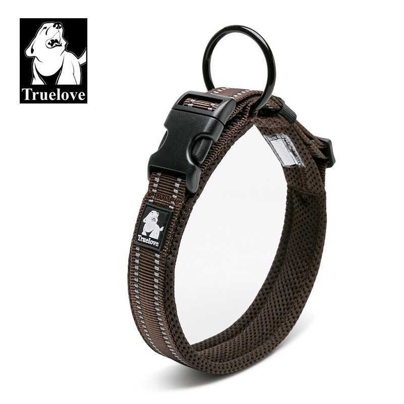Truelove halsbånd Brun XL 50-55cm
