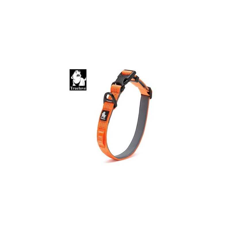 Truelove halsbånd Orange S Neopren