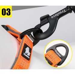 Truelove halsbånd Orange S Neopren