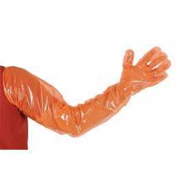 Hanske 90cm Orange / Undersøkelses hanske