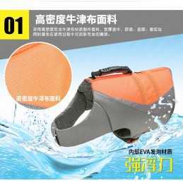 Flytevest smal orange