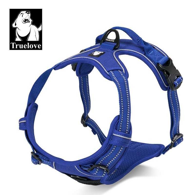 Truelove sele "X1" Royal blå Smal (43-56cm)